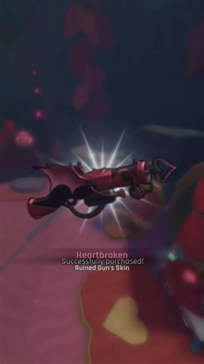 I getting the new heartbroken skin for ruined gun in roblox Abyss