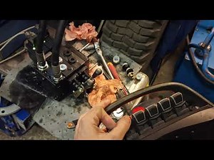 Danfoss PVG32 proportional hydraulic valve test run with self made radio control