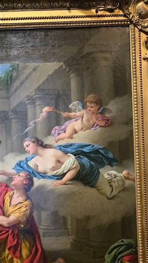Pygmalion and His Creation by Louis Jean François Lagrenée