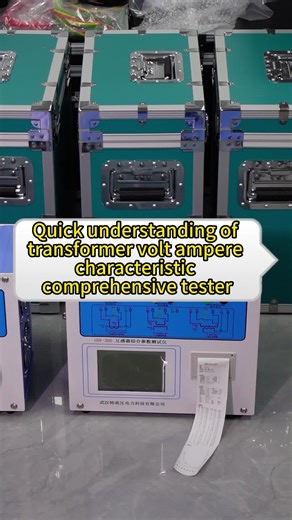 Comprehensive Testing of 110kV Transformer Characteristics