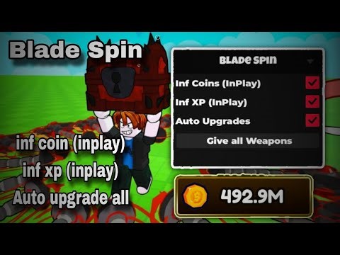 [⚔️INF] Blade Spin Script - INFINITE COINS & EXP, GIVE ALL WEAPONS - pastebin 2026