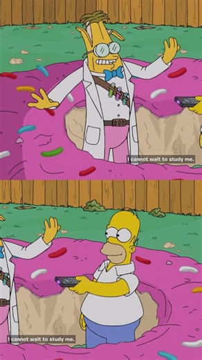 Homer turns Professor Frink into a Banana #fortnite #thesimpsons