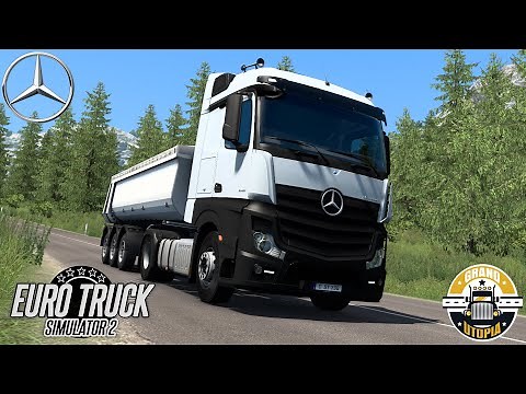 ETS2 1.41 | Grand Utopia | Mercedes Actros MP4 1846 | Saint-Angel — Monteil