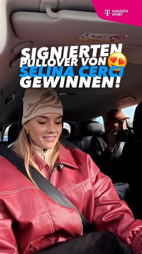 MAGENTA SPORT on Instagram: "Wow 🤩 was für ein toller Gewinn, den Selina Cerci unserer @lieblingsspielerfrau in die neue Folge „lupfen & labern“ mitgebracht hat 😍 Du willst den Pulli gewinnen? Ganz einfach! 💥 👍 Like diesen Beitrag 🩷 Folge @magentasport ✍️ Kommentiere, deinen Lieblings-Selina-Moment aus der Frauen-Bundsliga! Disclaimer: Teilnahmeschluss ist der 26.01.2026 um 12:00 Uhr. Teilnahme ab dem 18. Geburtstag per Kommentar möglich. Dieses Gewinnspiel steht in keiner Verbindung zu Met