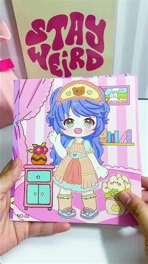 Doll Fashion Stickers Collection #fypシ #sticker #satisfying #art #diy #paperdoll #aesthetic