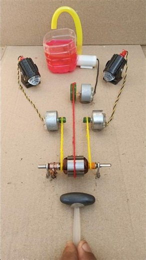 How to Generate Electricity with Magnets and Motor