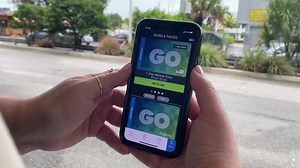 1.9K views · 17 reactions | Have you tried using a mobile pass to pay your fare? Download our GO Miami-Dade Transit app to purchase a mobile pass. When you’re ready to ride, activate it! Remember, no need to tap or scan your mobile pass while riding the bus, simply flash your activated pass to the driver. #GoMiamiDade | Miami-Dade County Department of Transportation and Public Works | Facebook