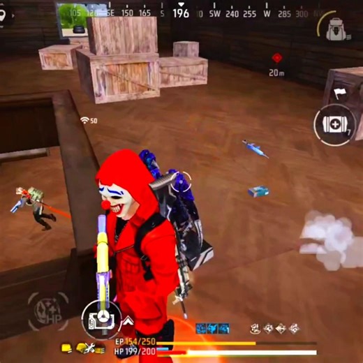 10 kill in free fire 🧐 wait for end 😜 #freefire #funny #shorts