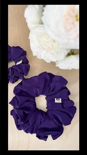 ✨ How to make the perfect jumbo scrunchie