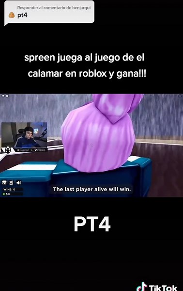 Spreen Juega Roblox: ¡Victoria en El Juego del Calamar!
