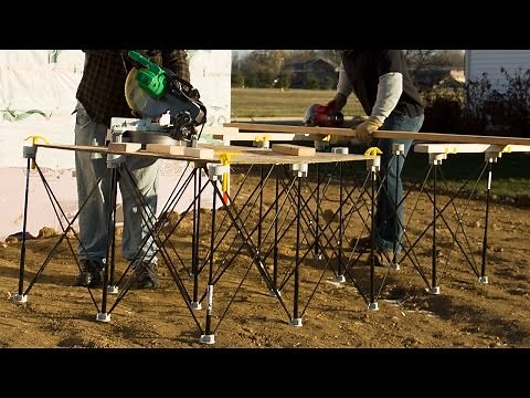 Centipede Portable Work System - Centipede Sawhorse & Centipede Support XL