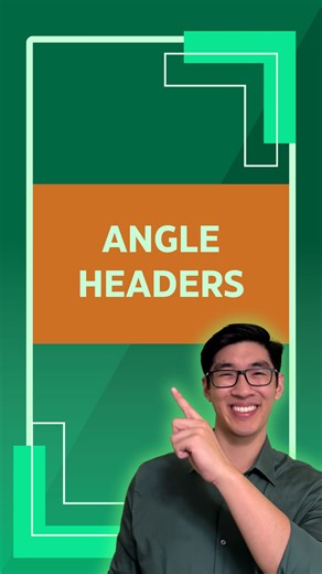 How to Angle Headers in Excel to Save Space ✅Just comment “JOIN” and I’ll DM you the details so you can save your seat. #excel #exceltips #exceltricks #microsoftexcel #spreadsheets #exceltraining #learnexcel | Excel With Grant