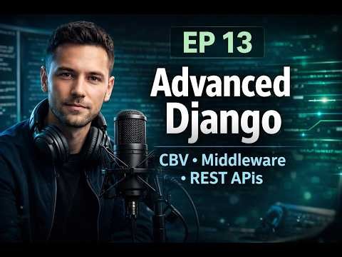 Advanced Django Explained: Class-Based Views, Middleware & REST APIs (Full Guide) | EP 13