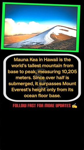 Taller Than Mount Everest: The Hidden Wonders of Hawaii's Mauna Kea