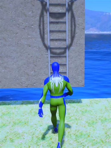 Red Spider-Man vs Coloured Minions Ragdolls Showdown