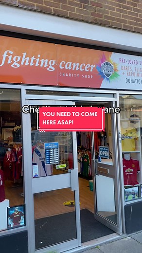 Run here this weekend! #ffc #charityshop #friendsfightingcancer #fyp #store #footballshirts #shirtcollection #football