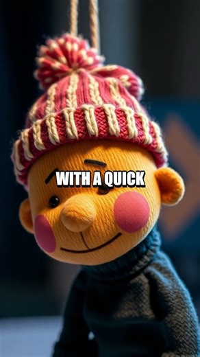 Cozy Felt Monster Puppet Craft