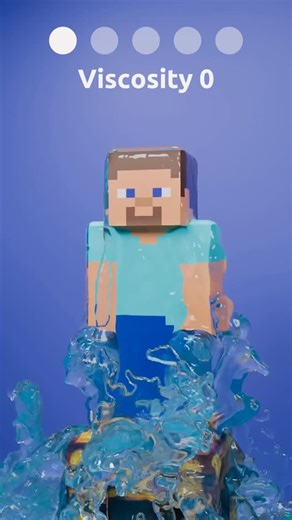 Blender Physics Lab on Instagram: "3D animation in Minecraft using Blender | satisfying animation #blender #3danimations #minecraft #satisfying #satisfyingvideo"