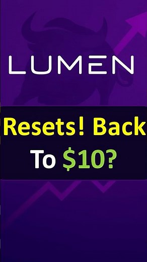 Lumen Stock Done Selling Off! LUMN Under $10 buy zone! #memestocks