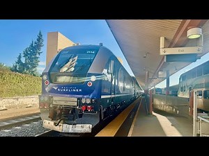 Amtrak HD Pacific Surfliner Train Ride: Los Angeles to San Luis Obispo, CA