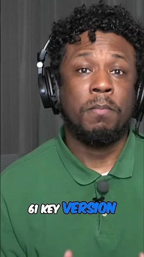 61 key keyboards are best for aux sounds and solos!