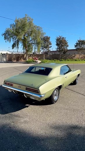 Would you change anything about this first gen? 😍 Beautiful Frost Green 1969 Camaro RS 327ci 2 barrel, AC, power brakes, and power steering car. #DPclassics ————————— We specialize in classic car restoration & modernization! 📞 714.375.0889 📩 sales@dpchevy.com 📍 Fountain Valley, California #69camaro #1969camaro #1stgencamaro #camarors #camaross #classiccar #classiccars #musclecar #musclecars #hotrod #hotrods #restomod #classicsdaily #americanmusclecars #americanmuscle #hotrodsandmusclecars #c