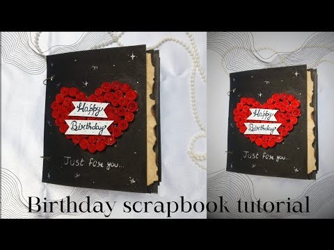 DIY scrapbook for Best friend 🤩/ how to make scrapbook/ scrapbook tutorial 💗🤩