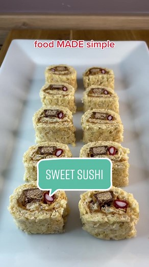 Simple and Delicious Sweet Sushi Recipe