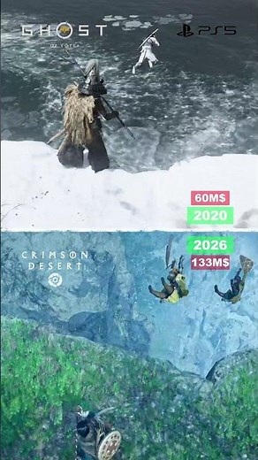 Ultimate Combat Move Comparison! Ghost of Yotei Vs Crimson Desert #crimsondesert
