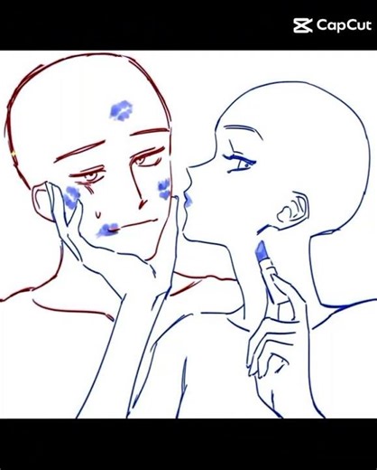 would bendy have Blue lipstick?