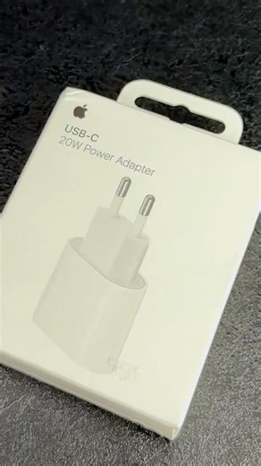 asmr USB-C 20w Power Adapter #iphone17 #iphone17pro #iphone17promax #iphoneair #apple #asmr