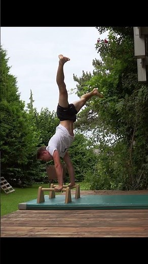 Straddle Planche - Short Tutorial - Stützwaage gegrätscht #turnen #calisthenics #gymnastics