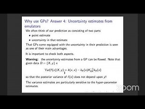Introduction to Gaussian processes