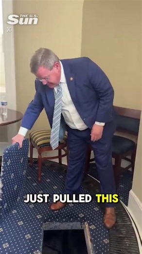 Secret tunnel revealed under floorboards of US Capitol | The US Sun - News