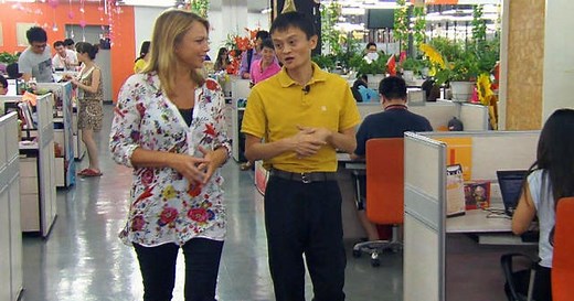 "60 Minutes" talks with founder of Alibaba, largest e-commerce company