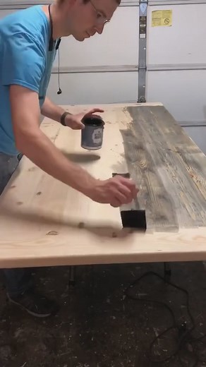 How to Create Driftwood Gray Wood Stain Using Weatherwash