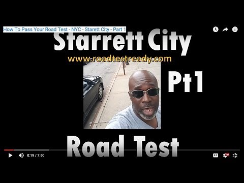 How To Pass Your Road Test - NYC - Starett City - Part 1