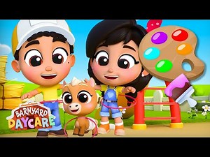FULL EPISODE: Barnyard Daycare Hula Hoops & Plays Games to Find the Missing Color! #11