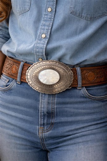 Genuine Mother of Pearl Shell Belt Buckle: Silver Engraved Oval, Inlay - Fits 1.5" Belt - Etsy UK