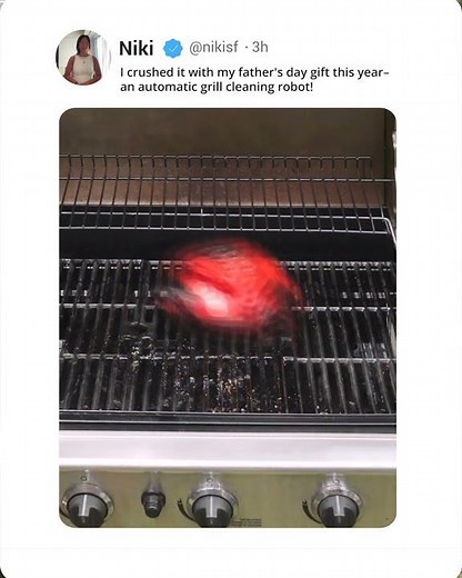HOW TO CLEAN YOUR GRILL. FROM BBQ SAUCE, RIBS, BURGERS, GRILLED CHICKEN AND MORE. GRILLBOT WINS!!!