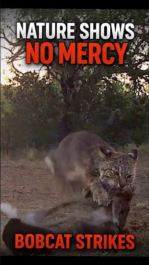 BOBCAT ATTACK - Managing Predators #bobcat #animalattack #hunting #nature