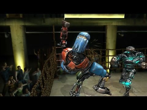 REAL STEEL THE VIDEO GAME [XBOX360/PS3] - ATOM vs METRO