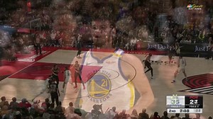 Golden State Warriors Highlights vs. Portland Trail Blazers