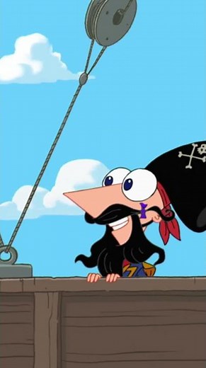 Yo ho, yo ho, a pirate's life for Phineas and Ferb! 🏴‍☠️ PhineasandFerb DisneyXD