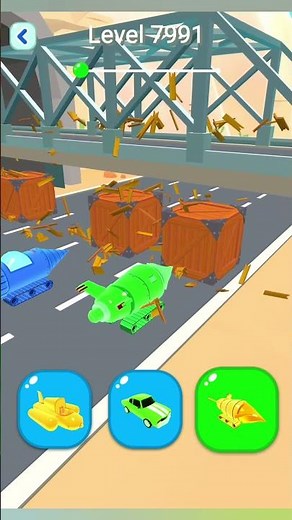 🔥 Shape - Shifting & Transform The Character 👀 Level - 7991 #shapeshifting #gameplay #shorts #viral