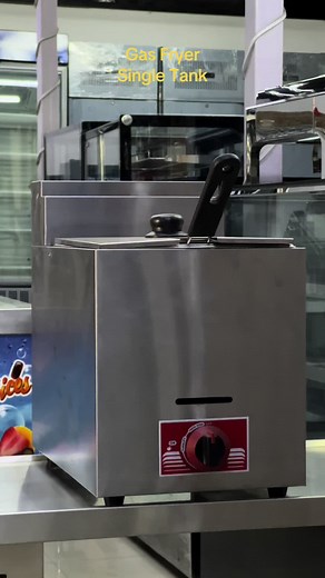 Gas Fryer Single Tank for Commercial Kitchens