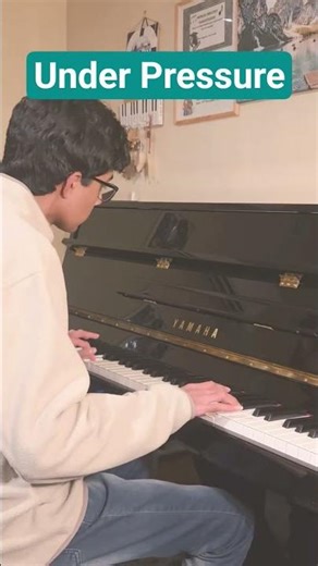 Under Pressure (Queen and David Bowie) on piano