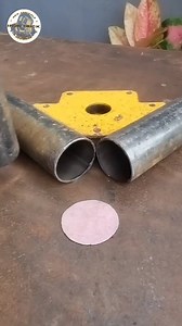 4.1M views · 46K reactions | Expand your knowledge about joining tube pipes to form a 45 degree angle by watching this video #trick #technique #skills #ideas | iron trick | Facebook