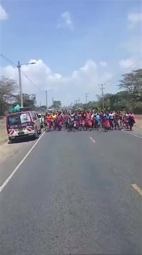Women in Narok West protesting over poor service delivery on bed by their husbands because of Alcoholism. | Waziri Waziri.
