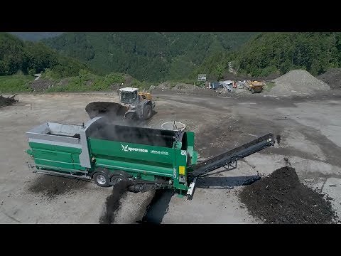 Komptech Nemus 2700 Trommel Screen Processing Compost